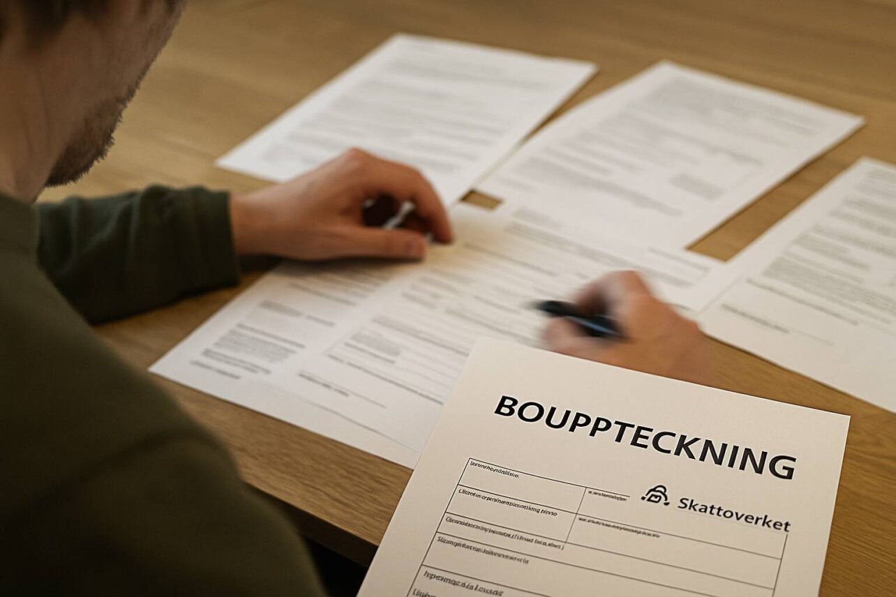 Lär dig hantera bouppteckningar som företagsledare: lagkrav, tidsramar, värdering av företagstillgångar och digitaliserade processer hos Skatteverket.